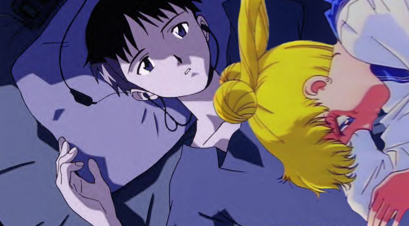 Bunny et Shinji (Evangelion)